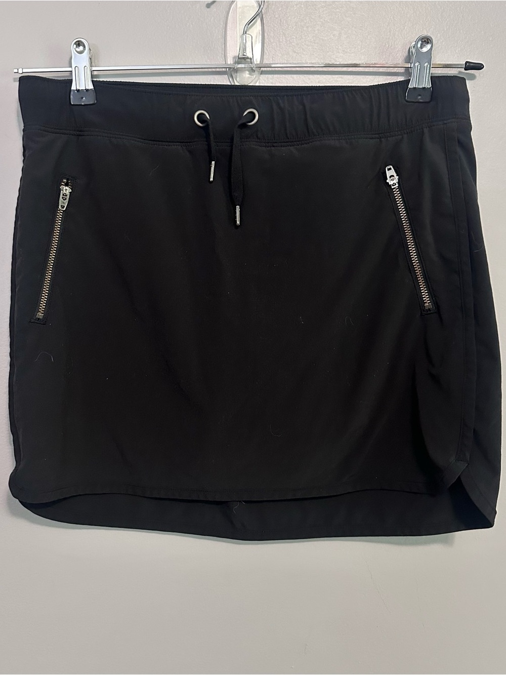 Athleta Womens Size Small Black Golf Pickleball Lined Chelsea Cargo Skort
